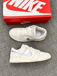 🍑支持消費券 🌸Nike Dunk Low 女款 白紫金屬紫 板鞋
