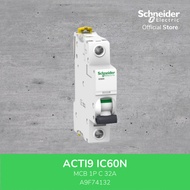 Schneider Electric ACTI9 IC60N 1P C 32A MCB-A9F74132