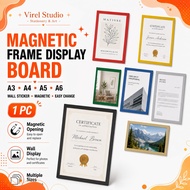 VS Magnetic Display Frame A3 A4 A5 A6 Display Board Wall Stick Certificate Office Adhesive Wall Fram