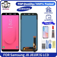 Suitable for Samsung J8 Screen Lcd Assembly Lcd J810 Internal External Screen Touch Screen Display