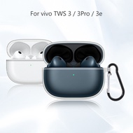 Clear Soft Silicone Crystal TPU Case For vivo TWS 3 Pro 3e TWS3 3Pro TWS3Pro TWS3e Earphone Cover Ch