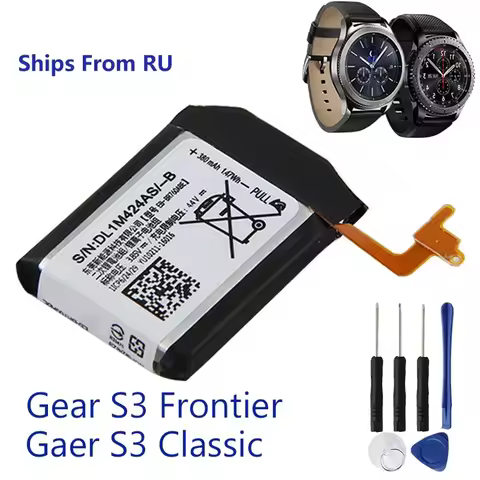 Replacement Battery For SAMSUNG Gear S3 Frontier / Classic SM-R770 SM-R760 SM-R765 EB-BR760ABE SM-R7