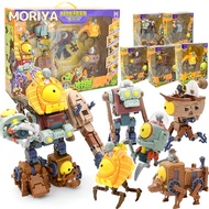 5-in-1 Plants vs. Zombies BOSS Robot Set - Action Figures Toys for Game Fans - Birthday and Party Gi