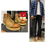Vintage 70s Oyster shoes monkey boots sz8EE（美國製）