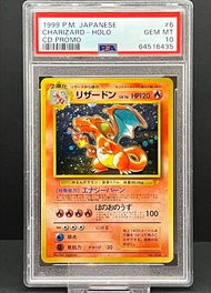 Thẻ PSA 10 Gent Mint 1999 CD Promo Charizard Pokemon Holo No 006 Japanese 1459 d57 1-55