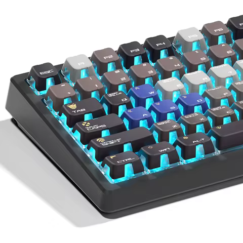 XVX Valorant Keycaps Around Shine Through Keycaps Dye Subilimation Keycaps for Mechanical Keyboard 1