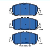 ATE Front Brake Pads - Honda ODYSSEY RC1 | ACCORD T2A | HR-V T7A