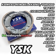 Kampas Rem Belakang Ysk Tm Original Yasi Rxk Mio Karbu Mio Soul Fino Soul Gt M3 Mio Z Facio Free Go