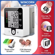 Rechargeable Electronic Blood Pressure Digital Monitor Automatic Wrist Blood Pressure Monitor | BP Monitor