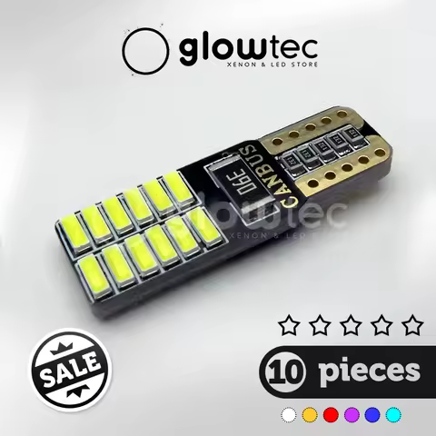 10pcs CANBUS T10 24smd LED light bulb car no error 3014 12V Super bright clearance bulb lamp white y