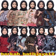 baju batik atasan blouse anak perempuan umur 5 sampai 12 tahun | bayar ditempat COD