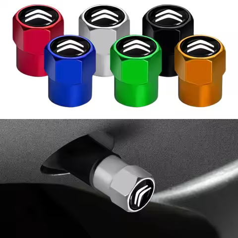 4pcs car wheel tire metal valve cover Defender decorative For Citroen C5 C6 C8 C1 C2 C3 C4 C4L DS3 D