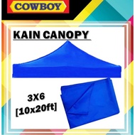 KAIN CANOPY / CANOPY CLOTH 3MX6M @ 10 KAKI X 20 KAKI