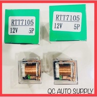 RTT-7105-12V 87A 80AMP RGL 5PIN RELAY FOR USE ON: UNIVERSAL VEHICLE