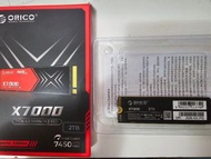ORICO X7000 PCIe 4.0 NVMe M.2 SSD 2TB