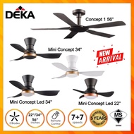 [NEW] DEKA CONCEPT MINI Fan 34" 42" 22" Baby Fan 14 Speed Remote Control Ceiling Fan with Light DC Motor Kipas Siling 风扇