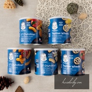 Bánh ăn dặm cho bé Gerber lùn Lil Crunchies phô mai dạng que đồ ăn dặm Gẻber cho bé từ 8 tháng tuổi