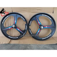 20'' Magnesium Sport Rim Bicycle Rim Basikal BMX MTB Rim Wheel Set (sepasang/F&R)