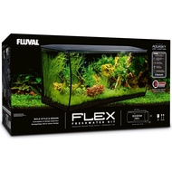 Fluval Flex Aquarium Kit 123L Smart LED light timer Weather Effect Aquarium Fish flex tank Fluval Fl