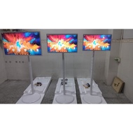 《KL 》android smart tv 1080P Portable Touch Screen 24  inch smart tv  Tablet Android Portable LCD sma