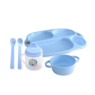 PUTIH Lusty BUNNY FEDING BABY FEEDING SET PACKAGING CONTAINS 4 COLORS BLUE, WHITE, PINK LB 1371