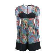 Senada AW2017 Printed Leg of a Mutton Sleeves Dress ราคาปกติ 6850 บาท