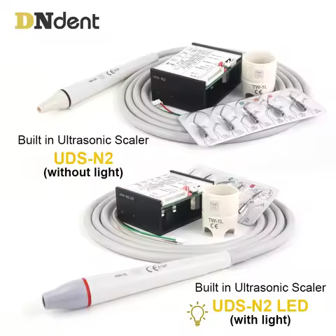 Dental Built in Ultrasonic Scaler N2 N2LED Fit E*S W**dpecker HW-3H HW-5L Scaling handpiece Tips Tee