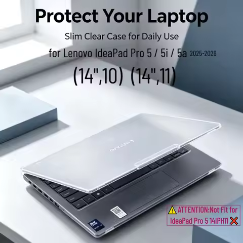Matte Hard Shell for 2026 Lenovo IdeaPad Pro 5 5i 5a Gen11 / Gen10 Laptop Case 14 Inch Anti Scratch 