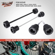 2024 2025 For Kove 800X Rally Frame Crash Sliders Fit Colove 800X Pro Super Adventure KY800X Fork Wh