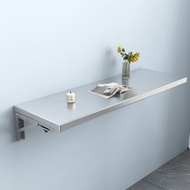 Wall-Mounting Folding Table Dining Table Punch-Free Table Wall-Mounted Kitchen 304 Stainless Steel