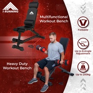 IRunning Foldable Workout Bench ★ Sit Up Bench ★ Home Gym Bench ★ Dumbbell Bench ★ Best Selling