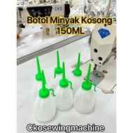 Botol Minyak Kosong 150ML / Plastic Oil Container Sewing Machine / Botol Minyak Mesin 150ML / Plasti