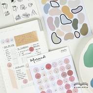 Emoji Cotton Candy Stickers for Journaling Decorating 表情包棉花糖贴纸