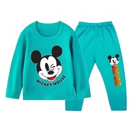 Mickey Mouse Kids Pajamas Set Comfortable Durable 1-10 Years 34