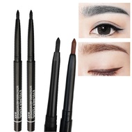 【Waterproof Eyeliner Pencil】Black/Brown Eyeliner Pencil Automatic Rotation Waterproof