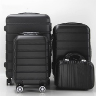 TOP TRAVEL LUGGAGE SUITCASES 14"INCH OR 20"INCH OR 24"INCH OR 28"INCH / BEG BAGASI 4 IN 1 SET 14"+20