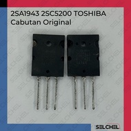 2SA1943 & 2SC5200 TOSHIBA Cabutan Original Transistor Power Audio Kualitas Premium Final