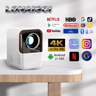 [Electric-Focus] LONAISCI X10 WiFi Mini Projector for Phone 1080P Native Full HD Bluetooth Portable Projector 4K Support