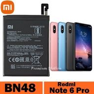 XIAOMI Baterai Battery Batre BN48 BN 48 For Xiaomi Redmi Note 6 Pro Original Manufactur