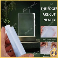 OMG* 100 Pack Tear Resistant Card Sleeves Pull Tab Desing Raised Surfaces Text Protection Card Displ
