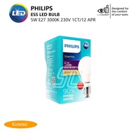 Philips ESS LED BULB 5W E27 3000K 230V 1CT/12 APR