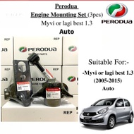 PERODUA MYVI OR LAGI BEST 1.3 ENGINE MOUNTING SET (3PCS) ORIGINAL #Perodua #Myvi #Engine Mounting #A
