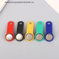 # exten # RW1990 RFID Key RW1990-F5 IButton TM Touch Memory Card RFID Tag Rewritable Copy Clone Dupl