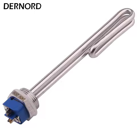 DERNORD 1"BSP Electric Water Heater 240v 2000w Screw in Fold Back Type DN25 Immersion Heating Elemen