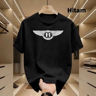 Bentley logo New 210g short-sleeve T-shirt Men's Unisex T-shirt cotton Leisure