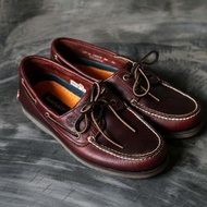 {Pre-Owned} Timberland Classic 2-Eye boat shoe 25077 UK8