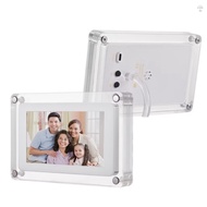 Commemorative photo frame - 5 inch moving photo frame