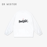DR MISTER "Essential" Classic Signature Sweatshirt - White