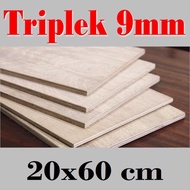 Triplek 9mm 20x60 cm Custom Multiplek Plywood 9mm