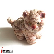 Vintage Seashells Cat Figure